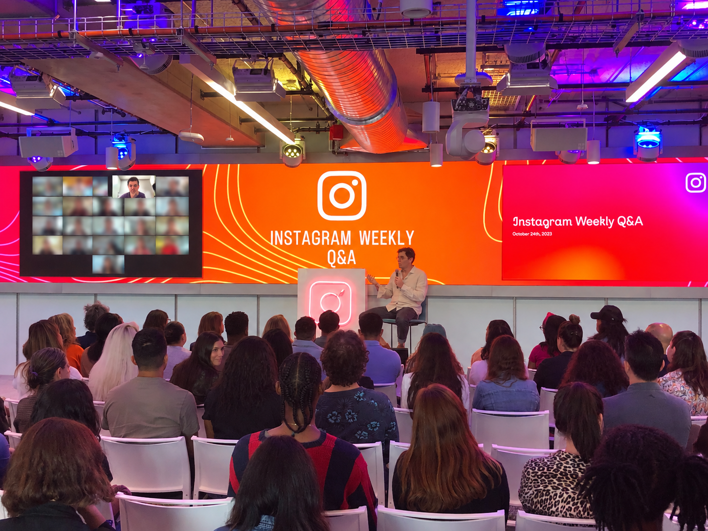 Instagram Weekly Q&A at Meta LA