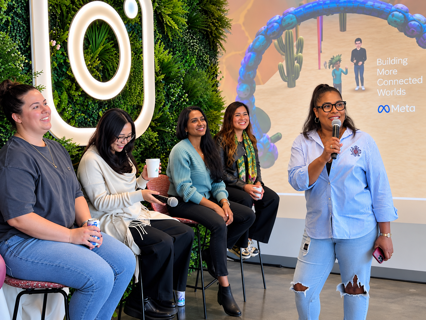 Women in Reality Labs product showcase at Meta LA